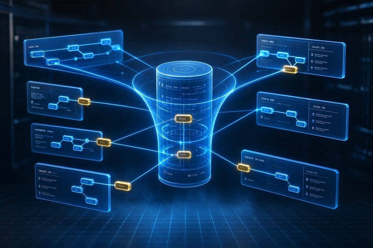 Lead Management System database concept art