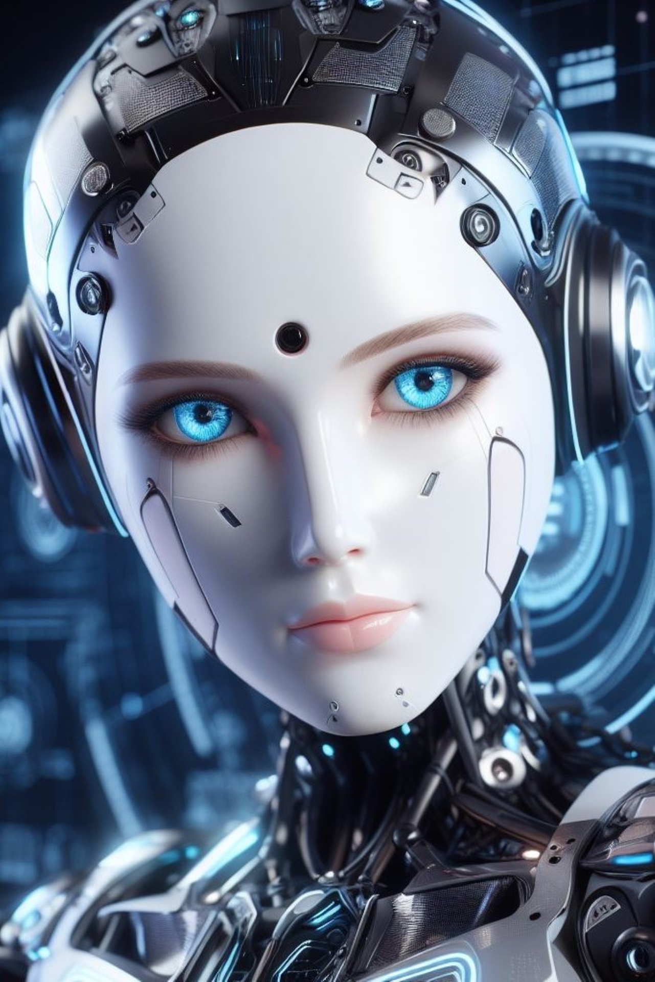 Female AI Robot Image